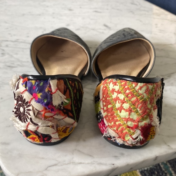 FREE PEOPLE size 38 Embroidered flats - Picture 9 of 9